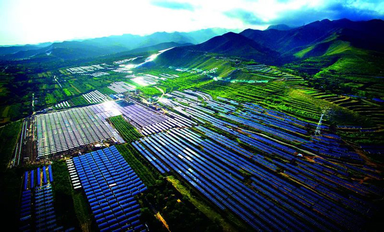 山西:光伏藍色好風景帶來綠色好“光”景