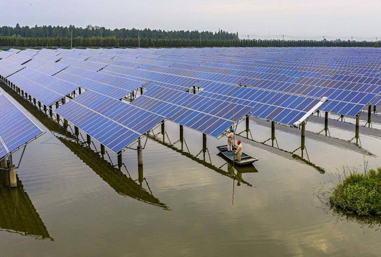 漁光互補光伏發電項目的必備條件，漁光互補一畝水塘能建多少光伏